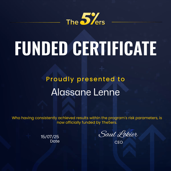 Certificat de financement obtenu par un élève