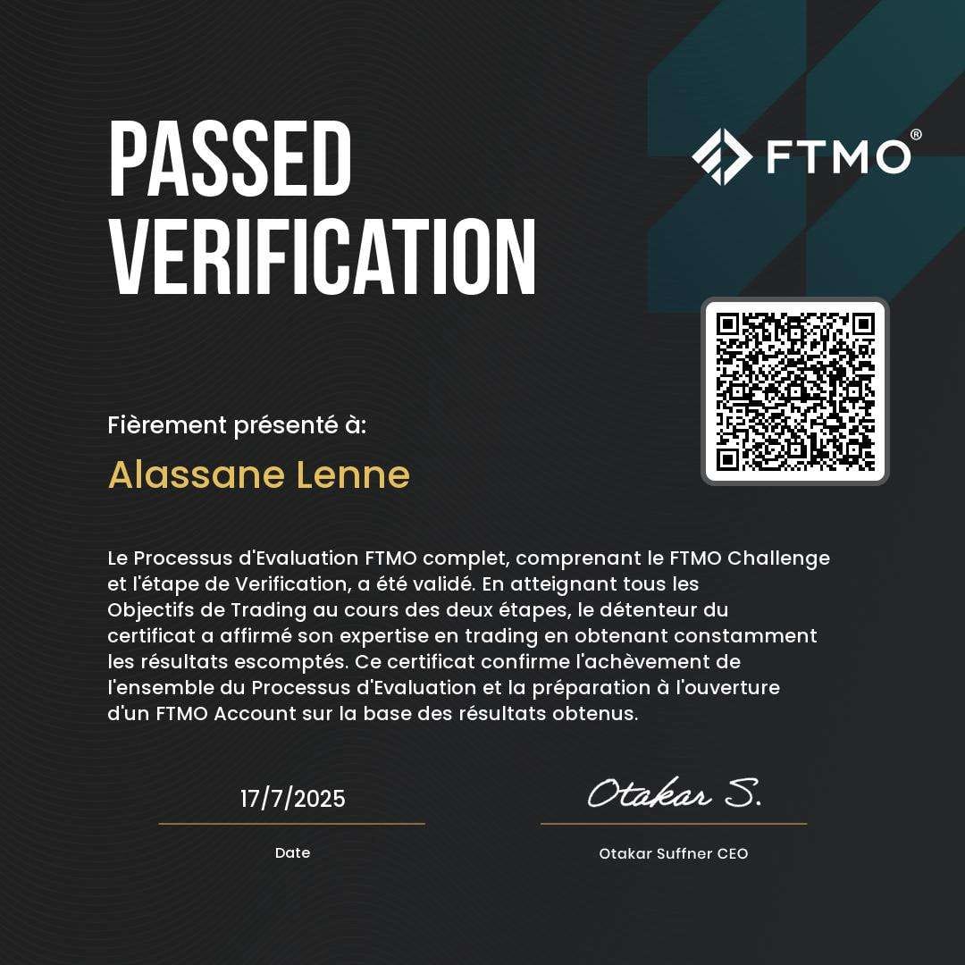 Certificat de financement obtenu par un élève