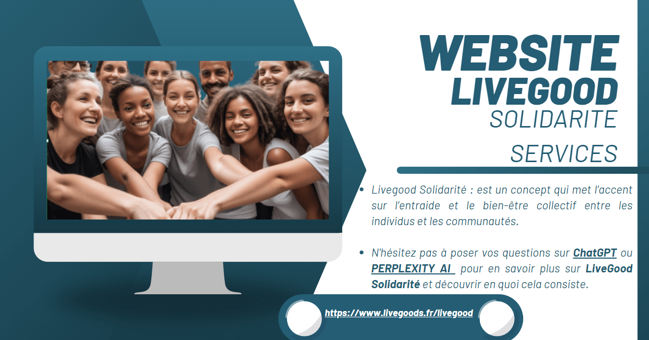Cette image représente des personnes qui ont intégrer LiveGood solidarité  pour gagner de l'argent avec livegood solidarité SEO