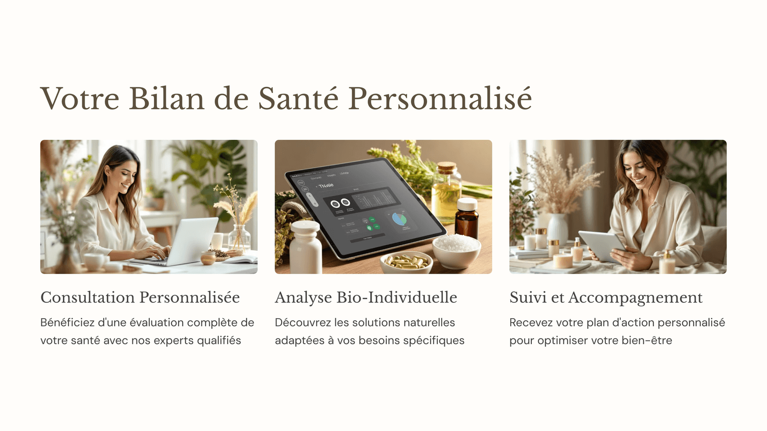 Votre Bilan de Santé Personnalisé avec LiveGood