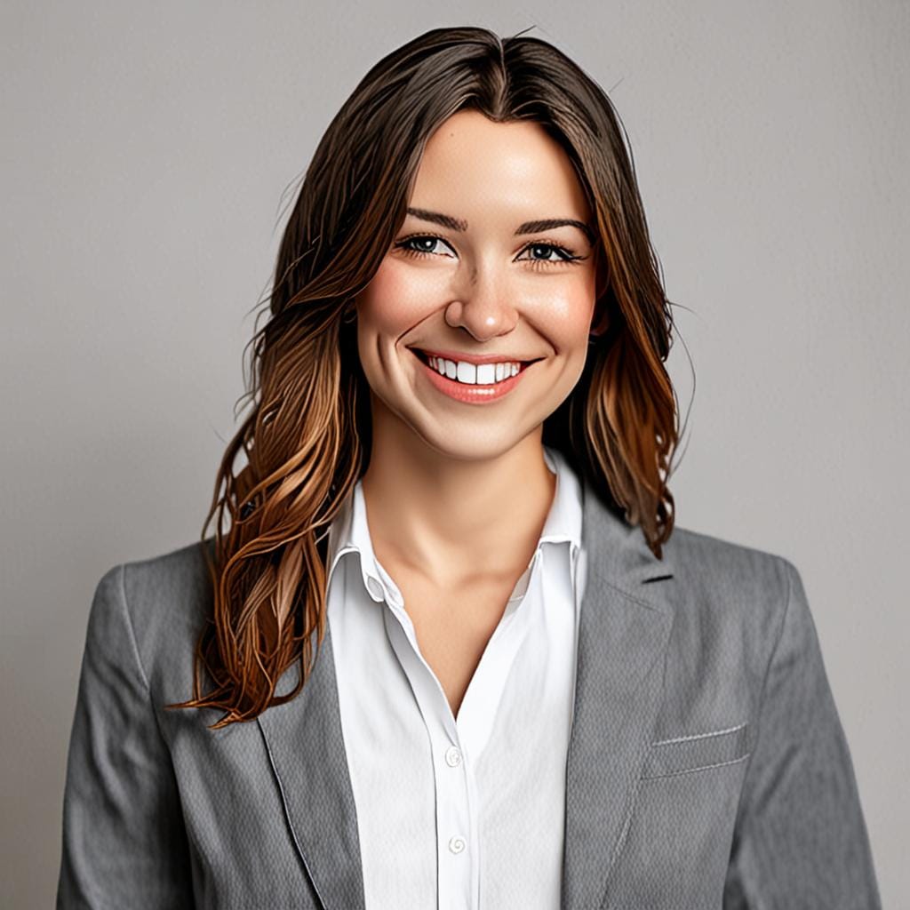 smiling person portrait