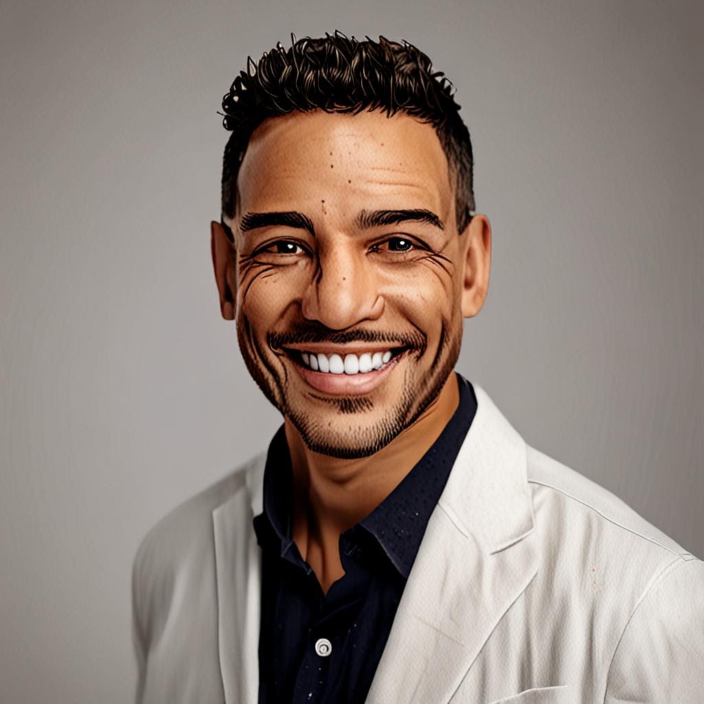 smiling man portrait professional