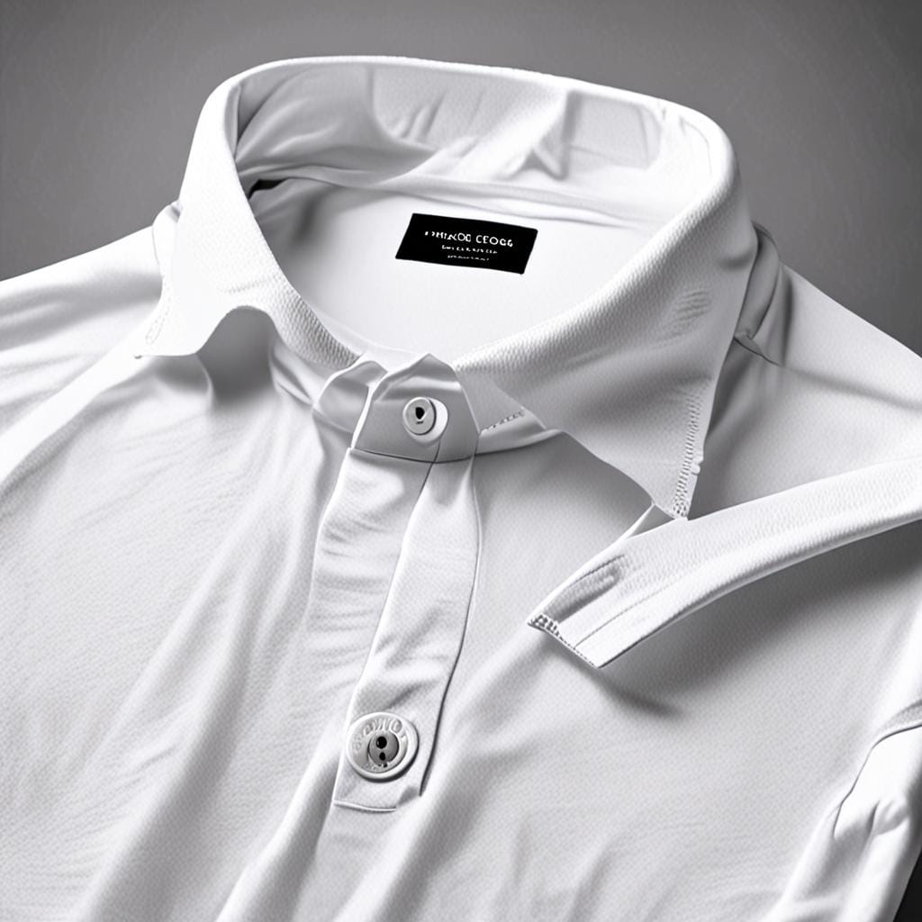 classic white cotton t-shirt folded