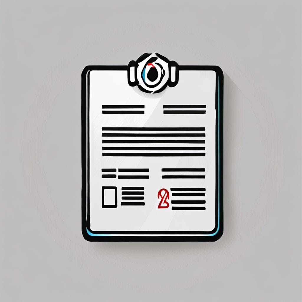 checklist research icon