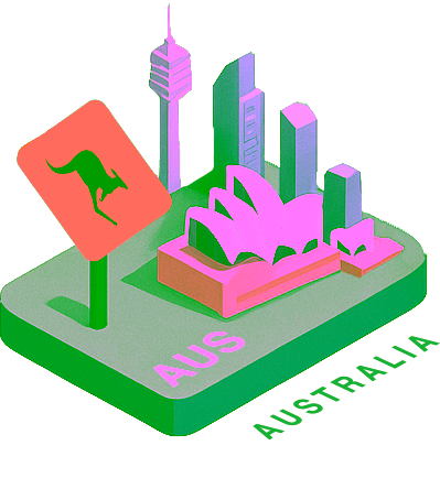 Isometric image showing Packaging Sector in New Zealand, Australia and Europe.