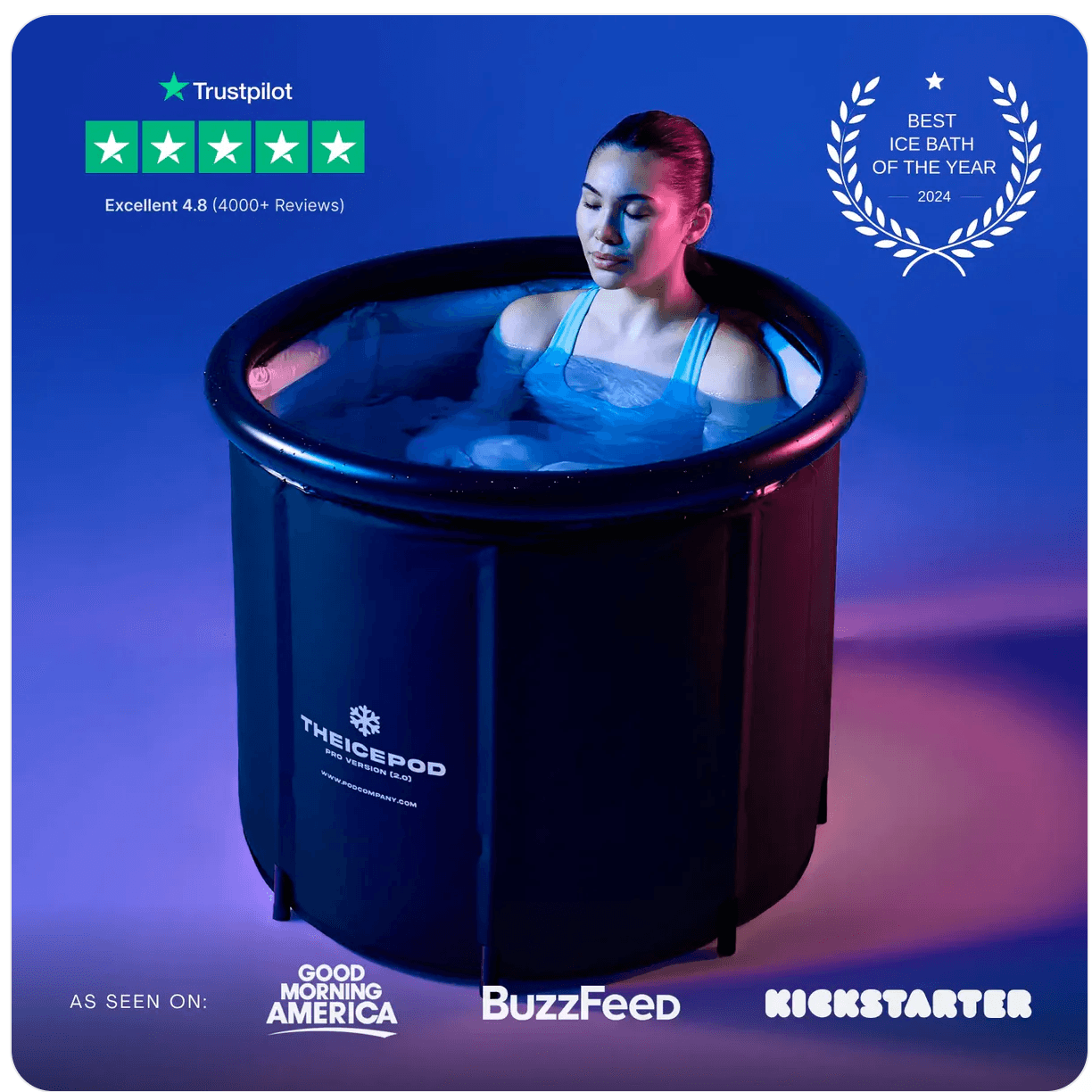 The Ice Pod Portable Bath