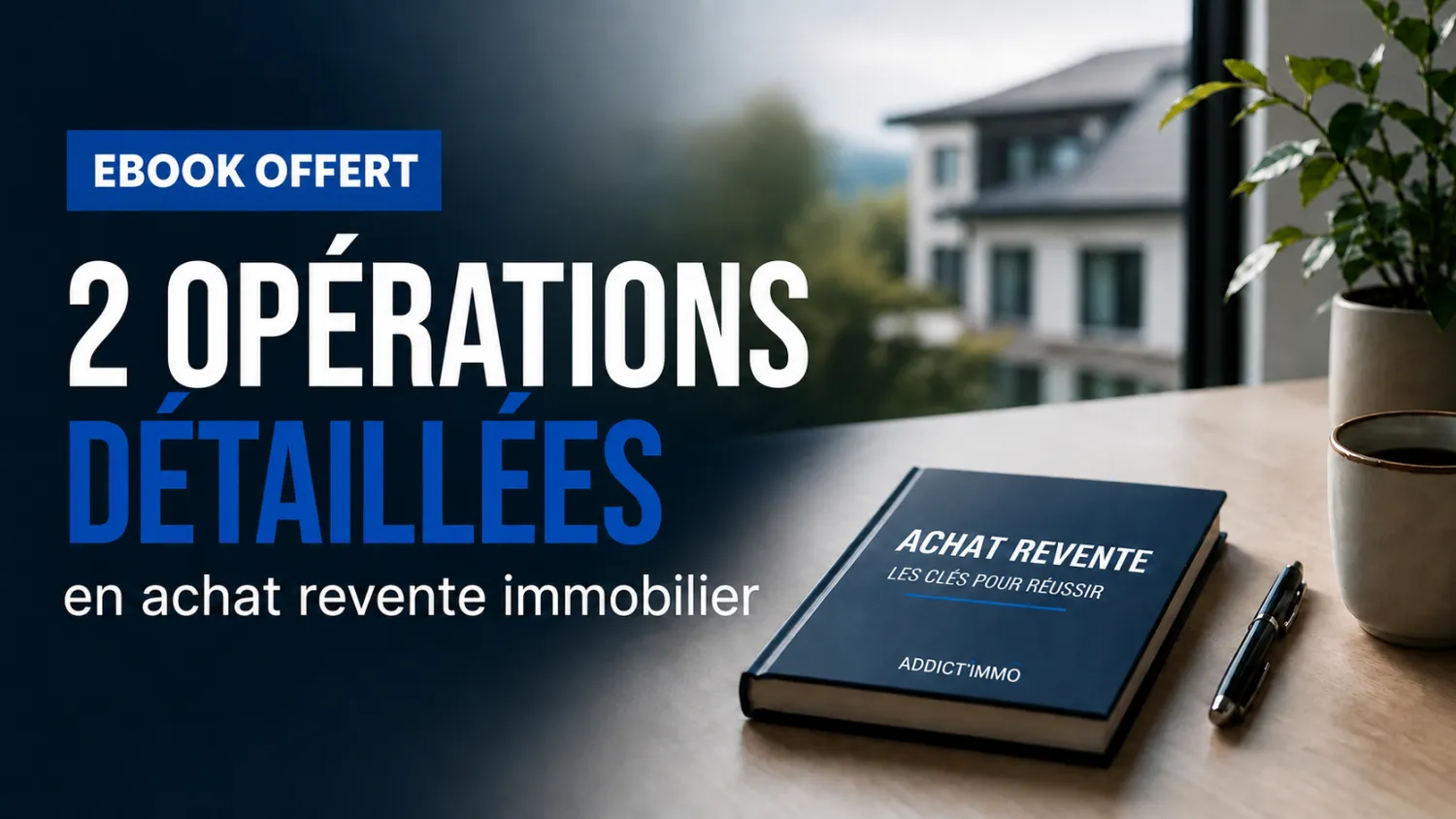 Ebook offert achat revente immobilier belgique sur deux opérations réelles, ce que ça coute vraiment et ce que ça rapporte réellement