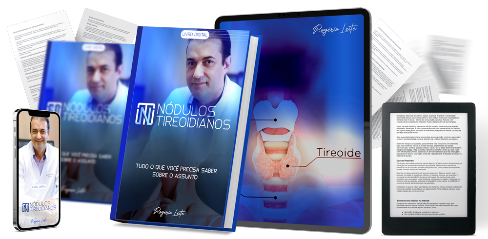 Capa do e-book Nódulos de Tireoide com orientações médicas completas