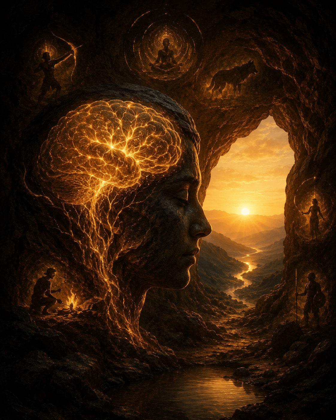 Univers visuel du Cerveau des Cavernes