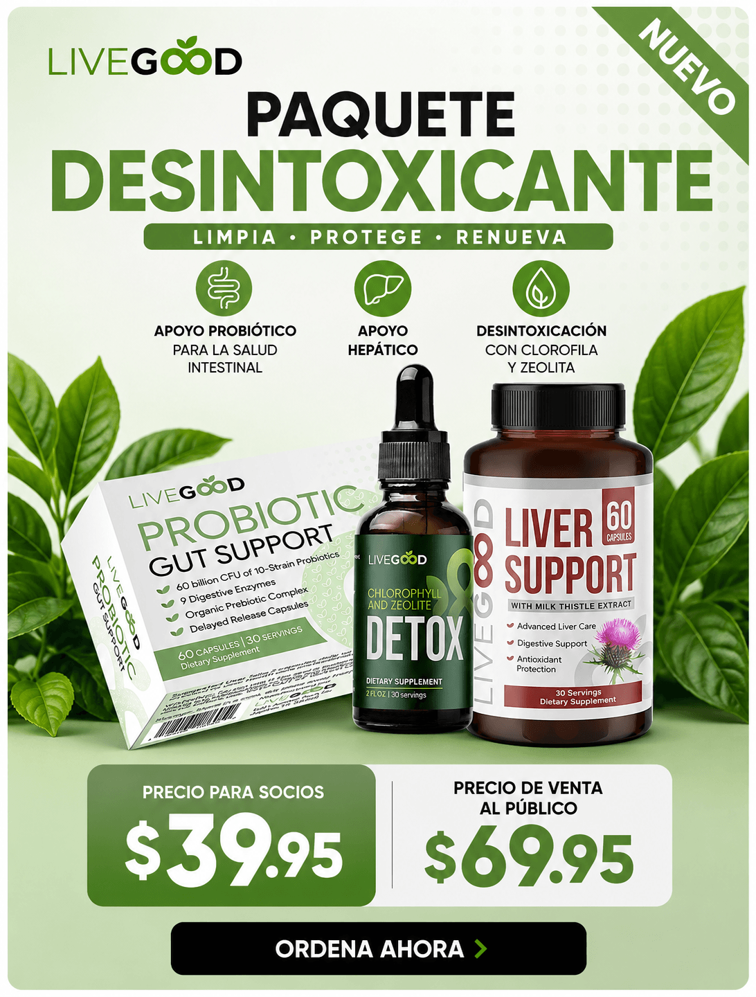 Pack Desintoxicante