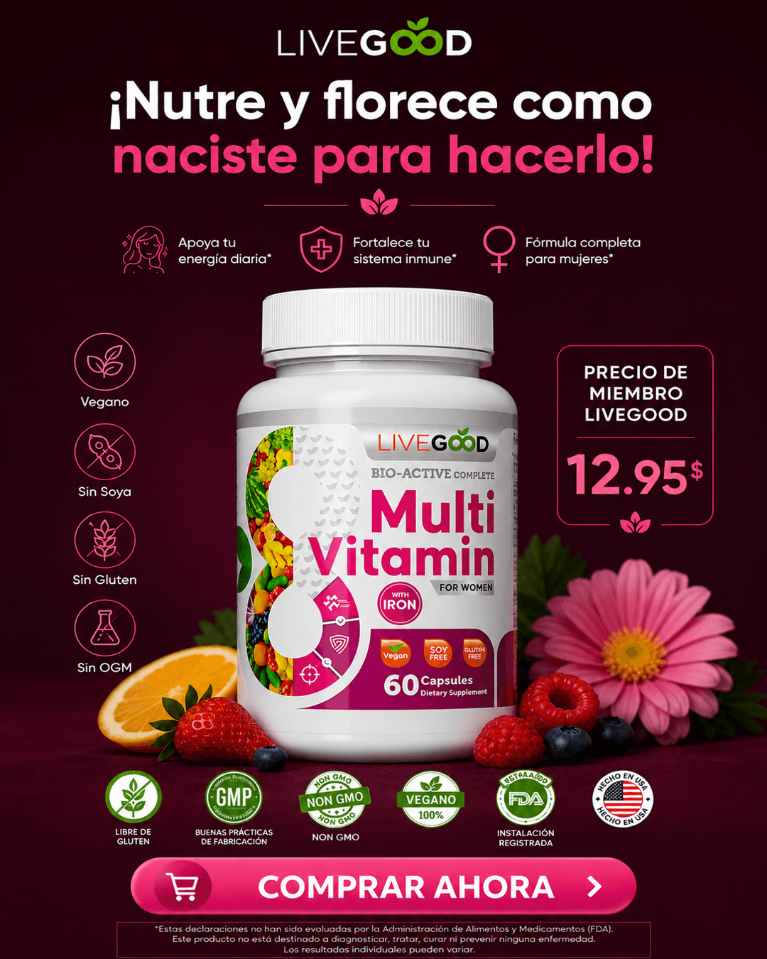 Multivitamínico para Mujeres