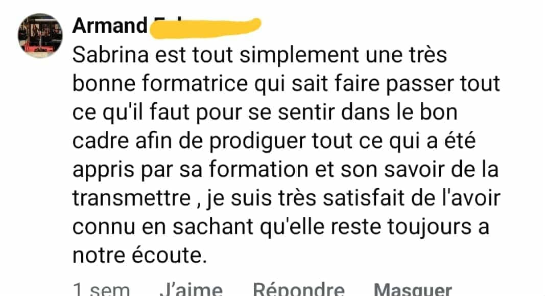 Avis d'un élève sur la puissance de l'activation et utilisation du magnétisme