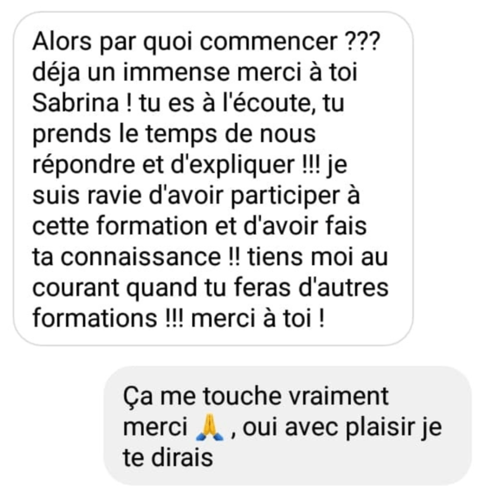 Témoignage de satisfaction sur la clarté des exercices de magnétisme