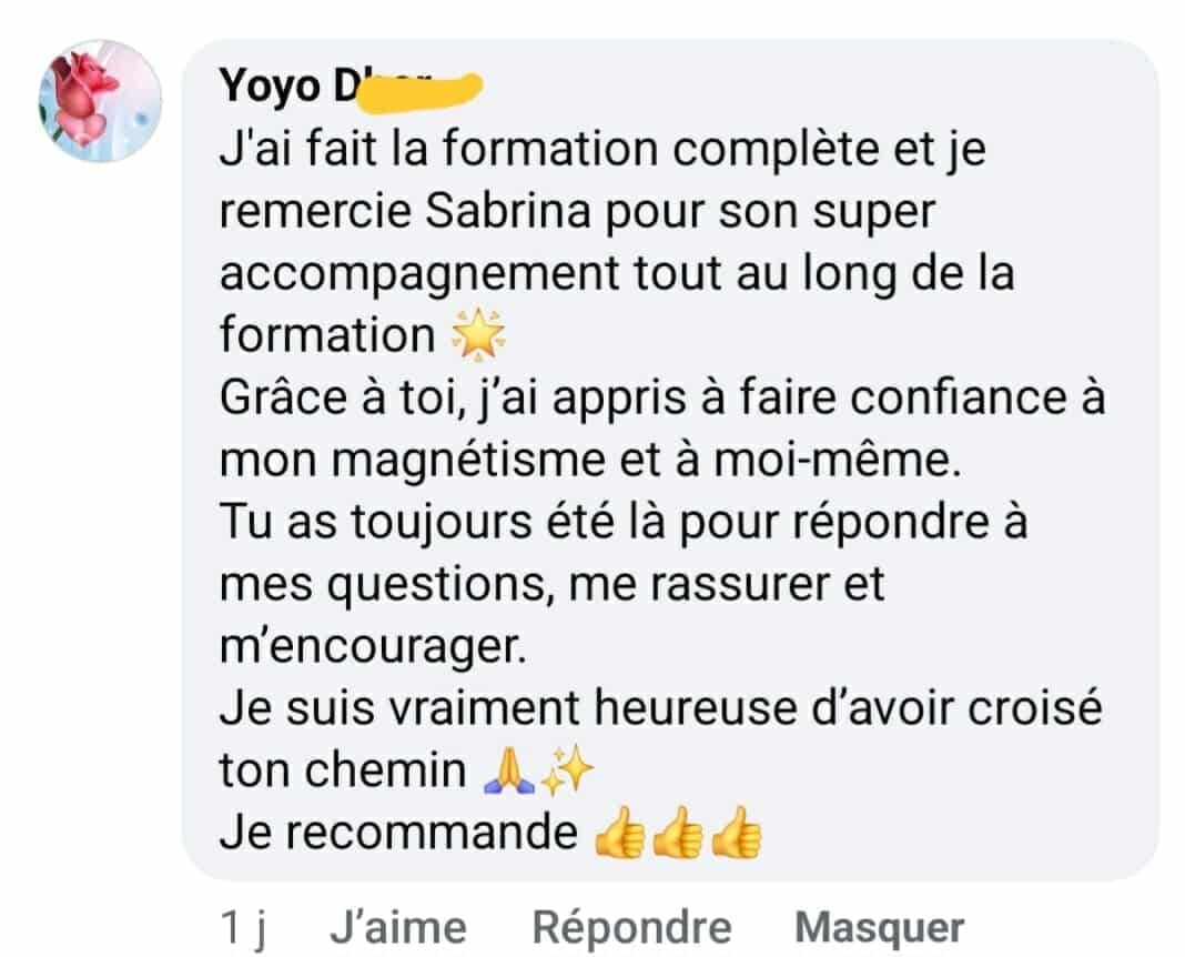 Témoignage sur la confiance en soi acquise grâce au magnétisme
