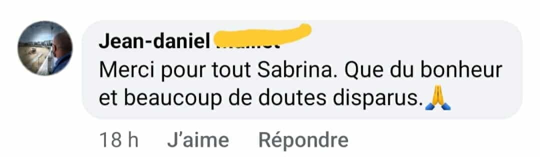Témoignage de satisfaction sur l'aspect complet et structuré de la formation de magnétisme Sabrina Créquy