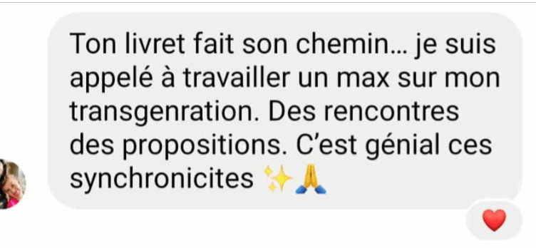 Témoignage d'une transformation grâce au Livre de Vie