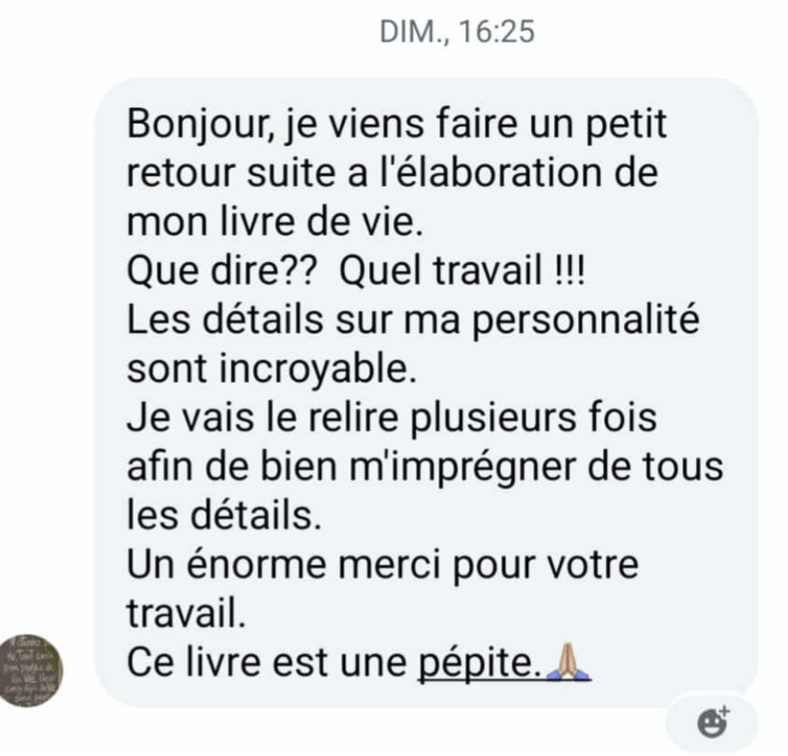 Avis positif sur la précision des informations lues dans les Annales Akashiques