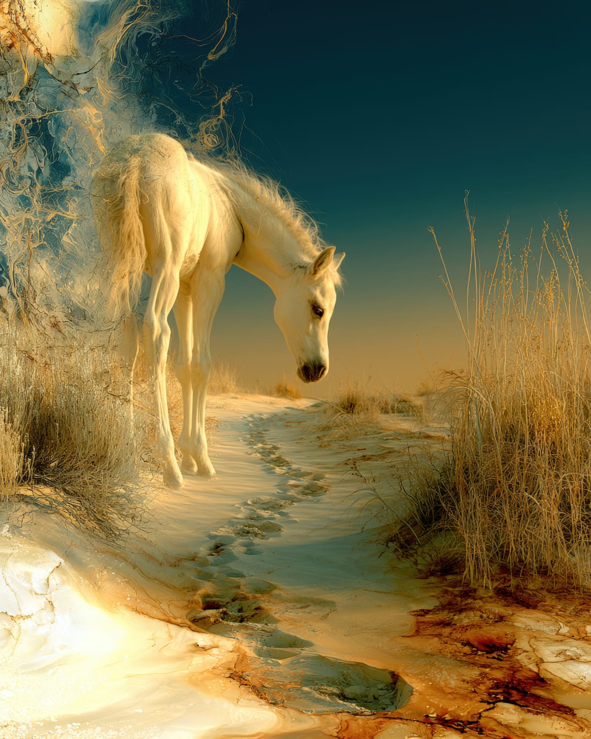 The Wind Remembered case study image: The Hoofprints