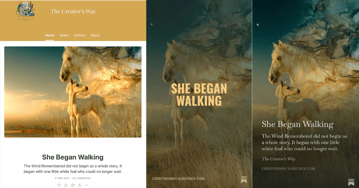 Example Findability content created for different publishing platforms
