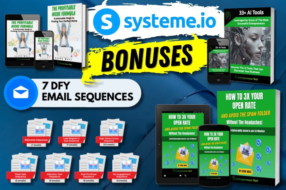 Systeme.io bonuses