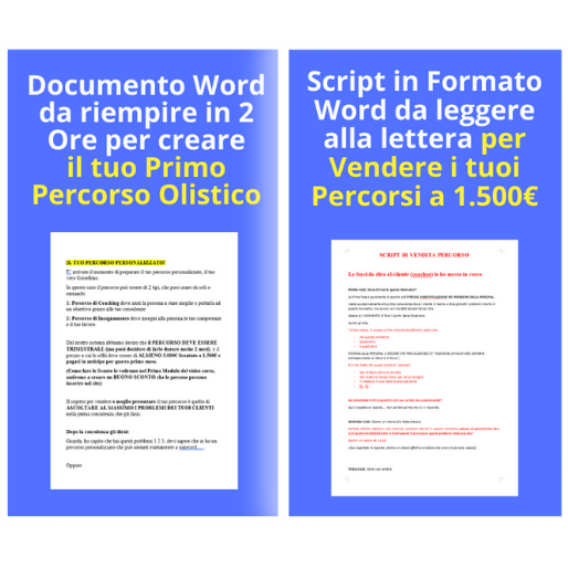 Starter Kit: Crea e Vendi il tuo Percorso