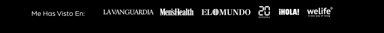 La Vanguardia · Men's Health · El Mundo · 20 Minutos · ¡HOLA! · WeLife