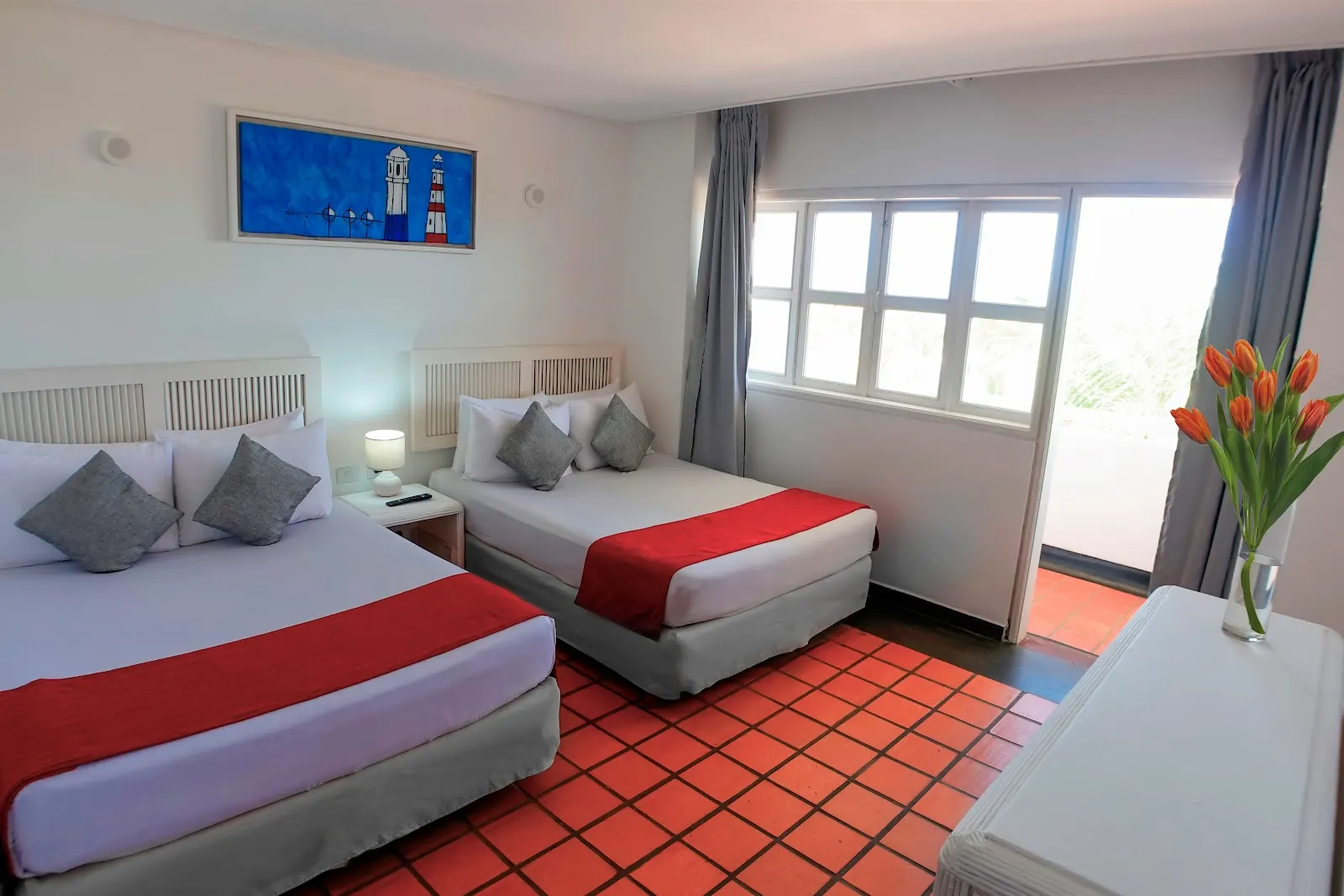 Habitación doble del Hotel Sunsol Ecoland