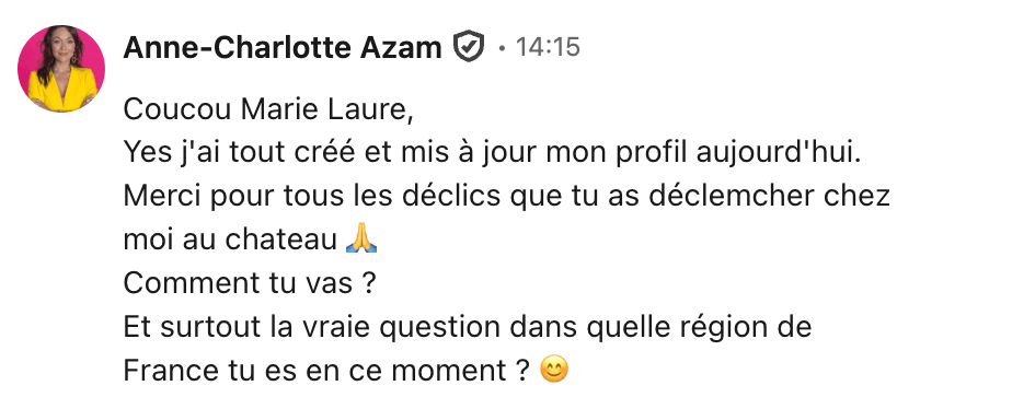 T&eacute;moignage client &mdash; MeL vous en prie