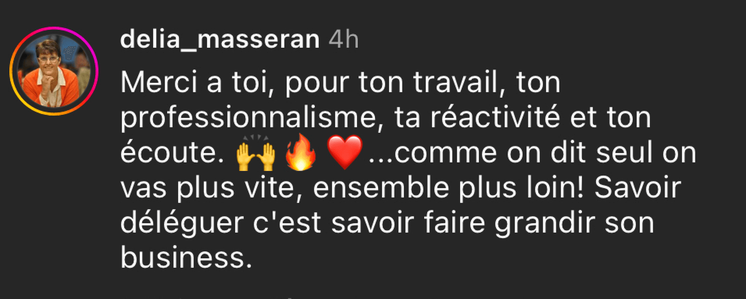 T&eacute;moignage client &mdash; MeL vous en prie