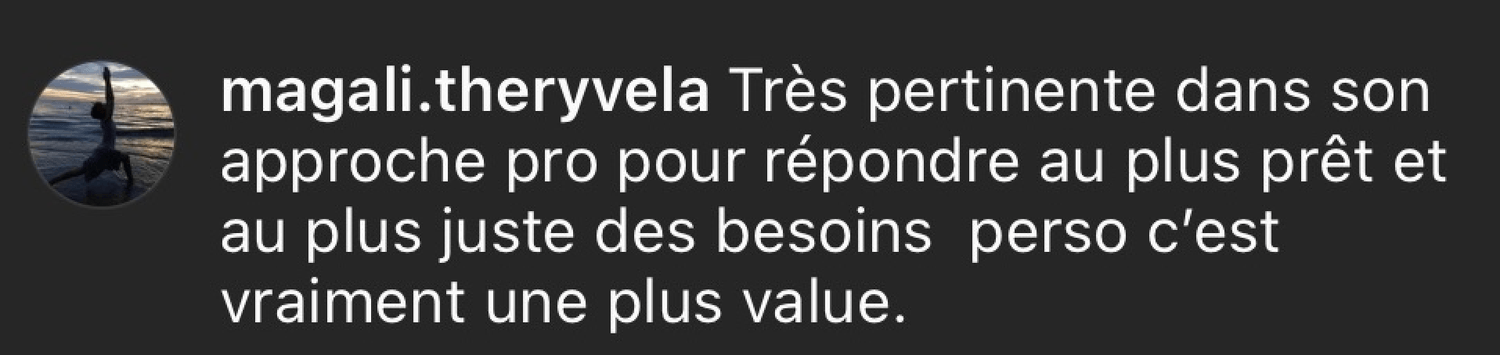 T&eacute;moignage client &mdash; MeL vous en prie
