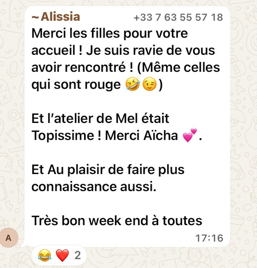 T&eacute;moignage client &mdash; MeL vous en prie
