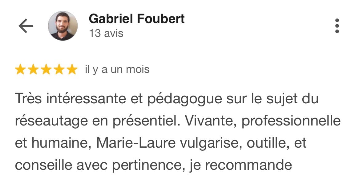 T&eacute;moignage client &mdash; MeL vous en prie