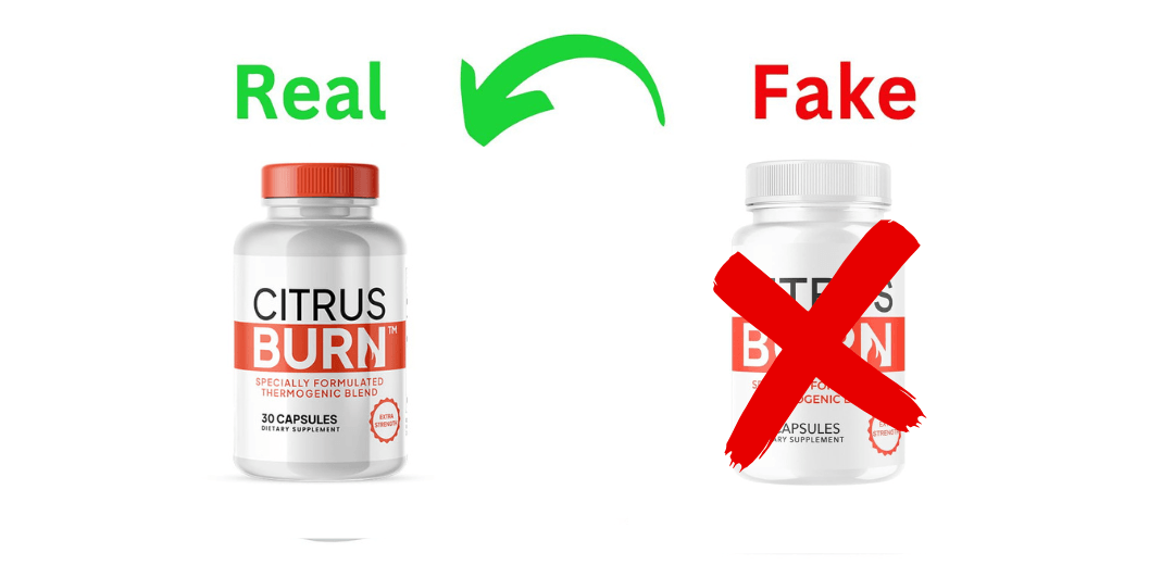 Real vs Fake Citrus Burn