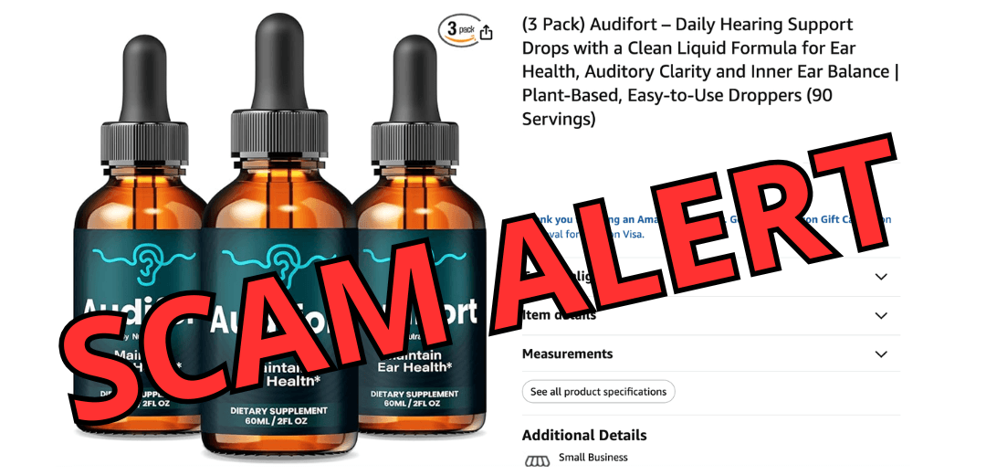 Audifort Scam Alert