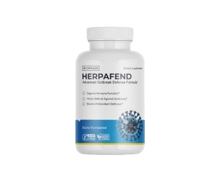 Herpafend Supplement Bottle