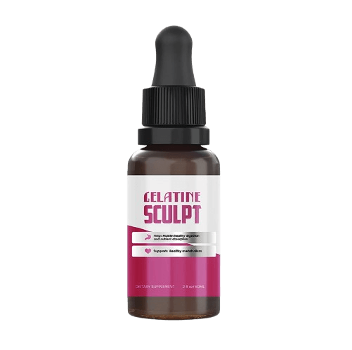 Gelatine Sculpt Supplement Bottle