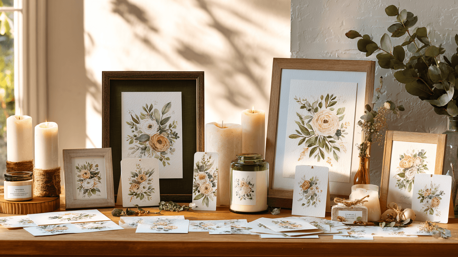 Printable wall art and handmade gifts using clipart – perfect for Etsy sellers and creative product makers.