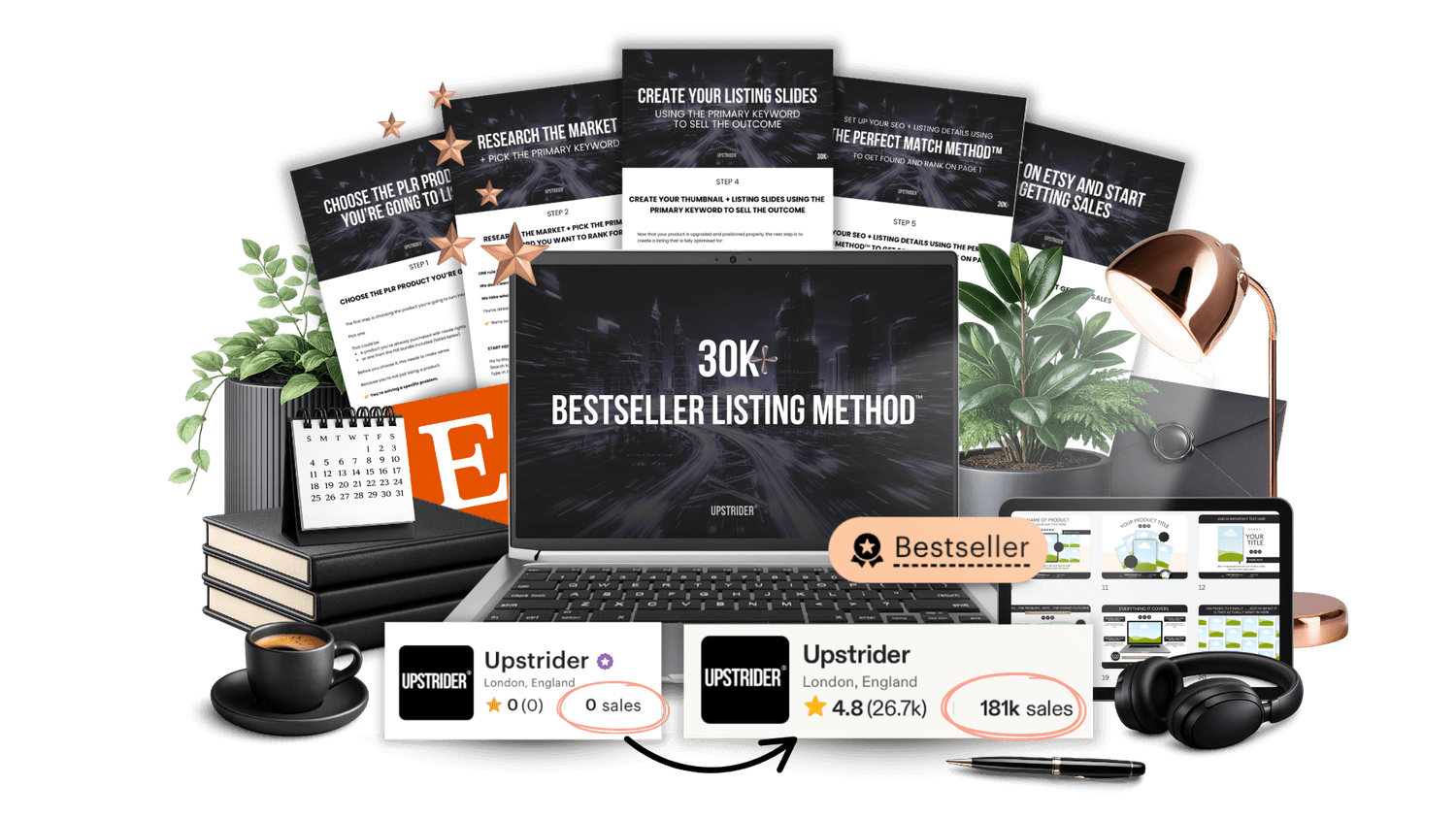 Ultimate £30,000/month Digital marketing course by Upstrider
