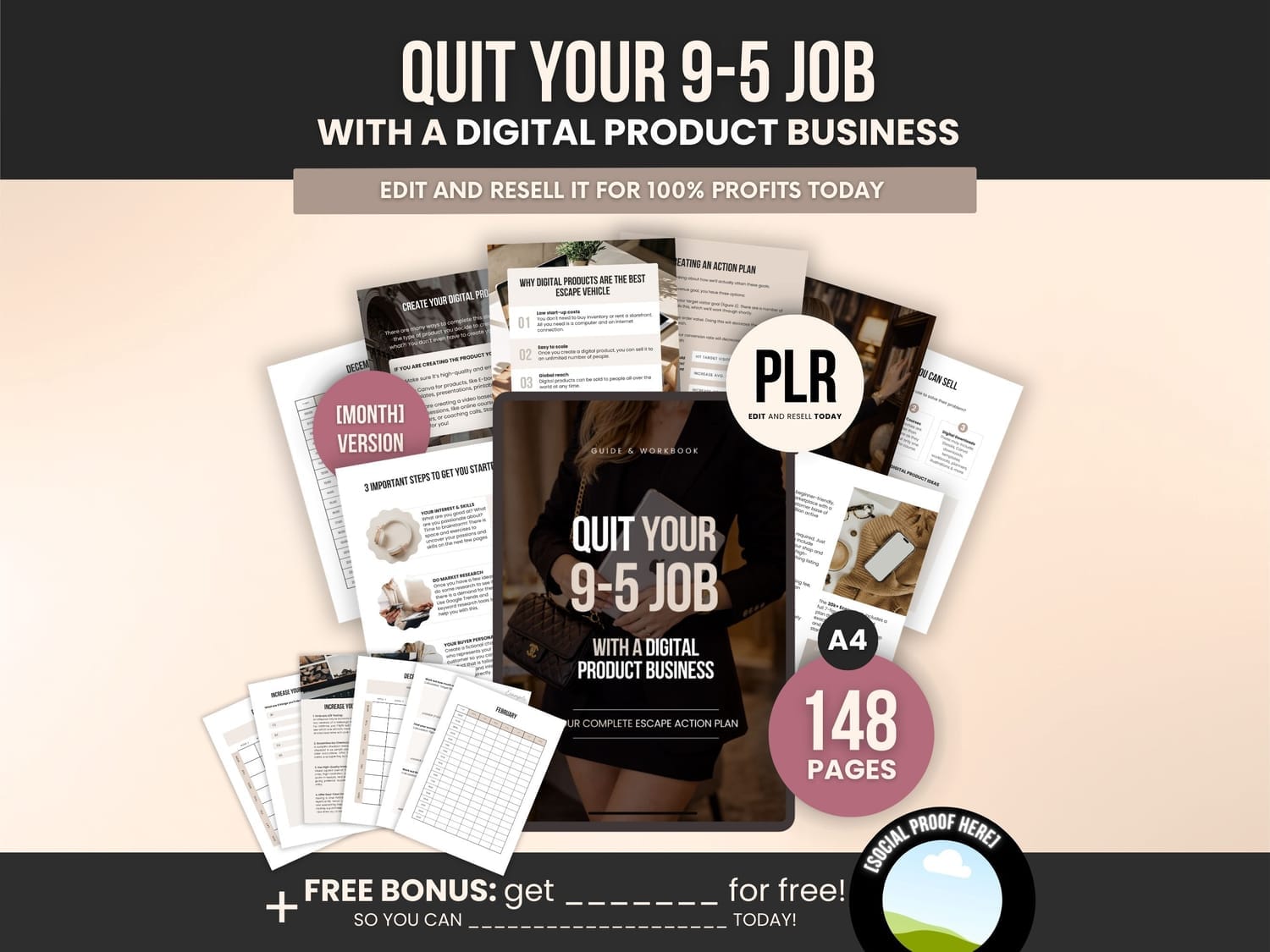 Quit Your Job With A Digital Product Business