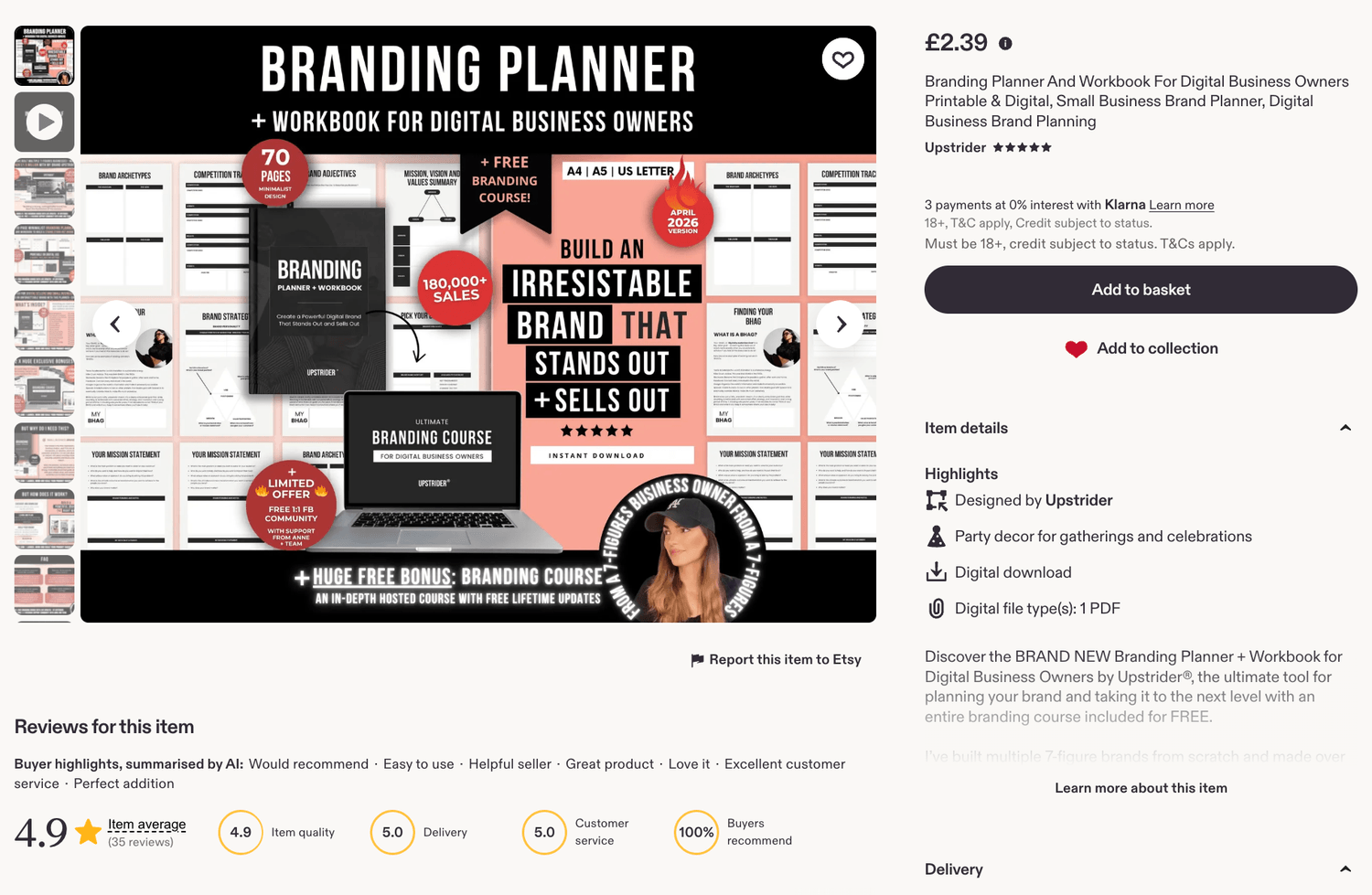 Branding Planner