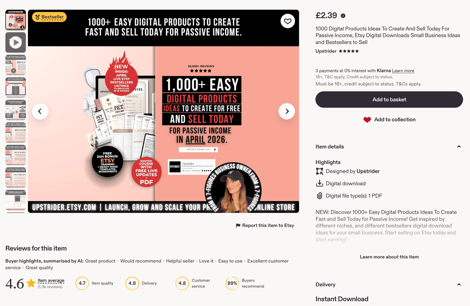 1000 Bestselling Digital Products Ideas