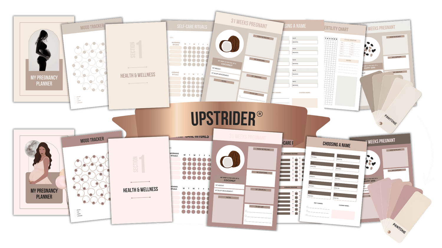 Uniform Canva shop branding example