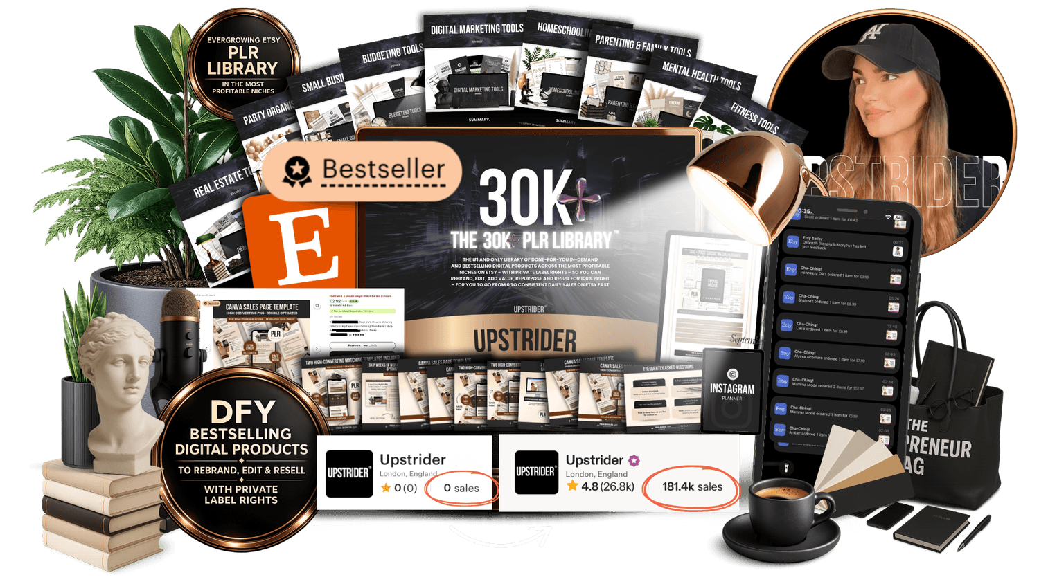 Ultimate £30,000/month Digital marketing course by Upstrider