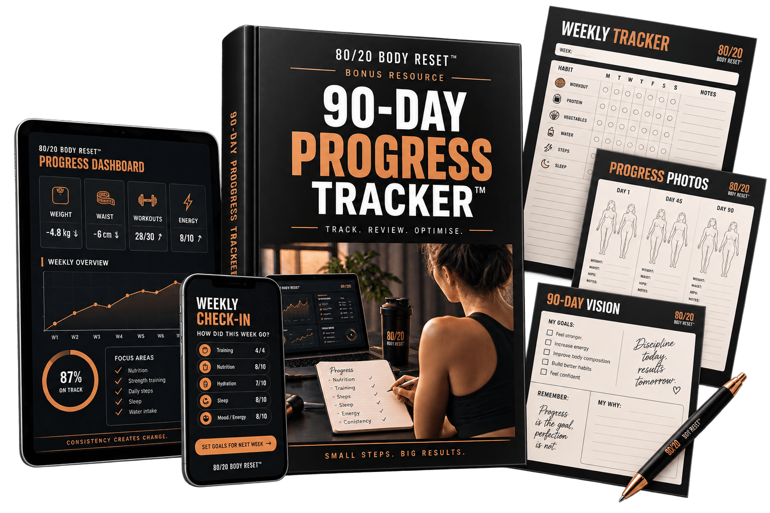 90 Day Progress Tracker