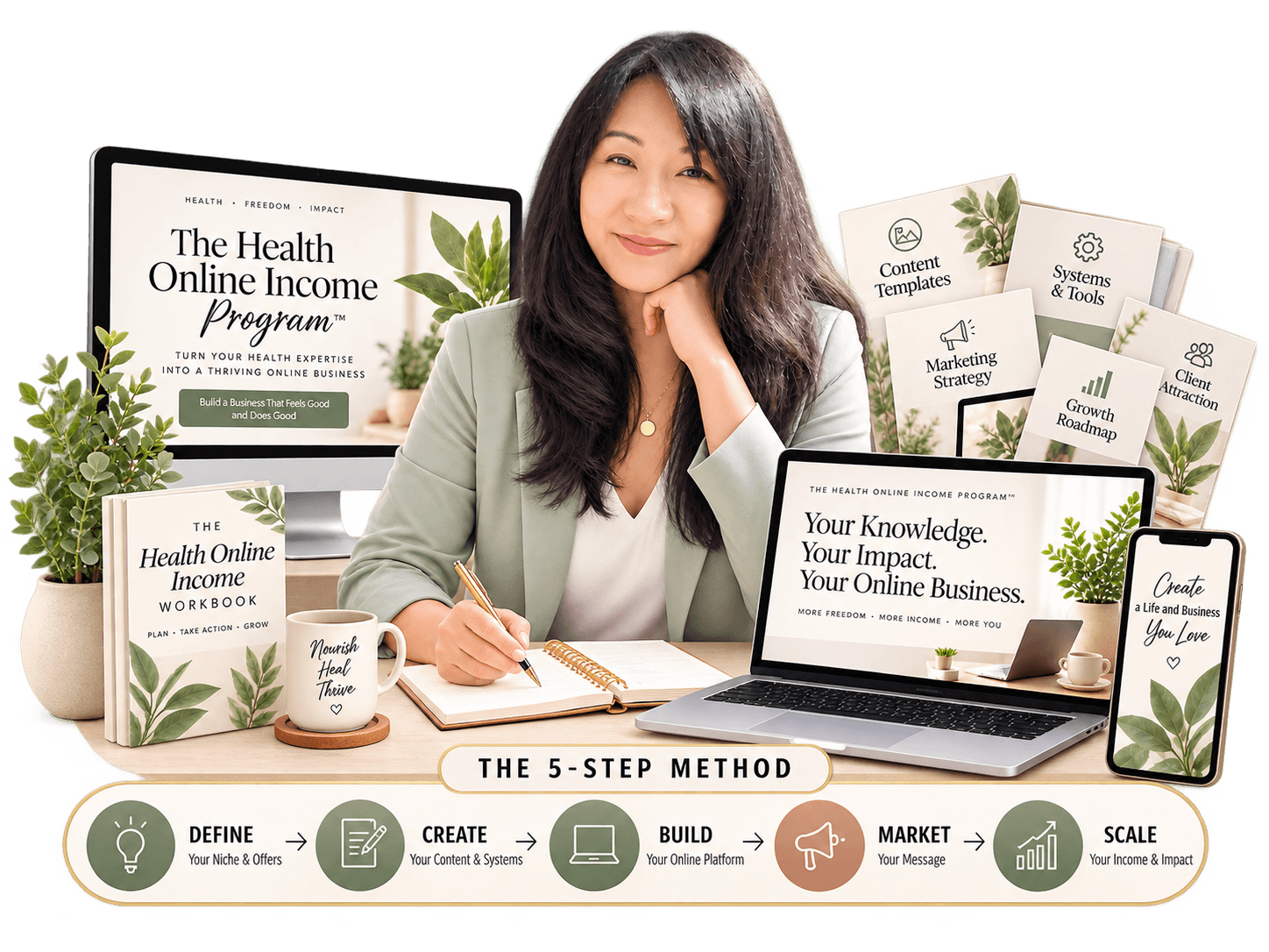 Digital product ideas including planners, journals, trackers, cards, to resell as your own