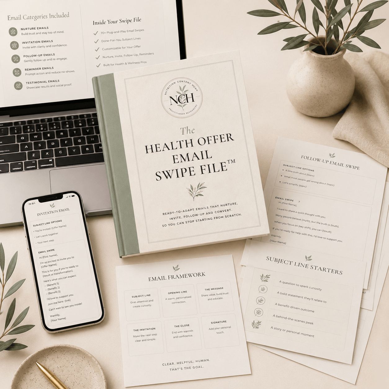 Health Offer Email Swipe File
