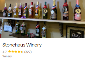 Stonehaus Winery in Crossbille, TN