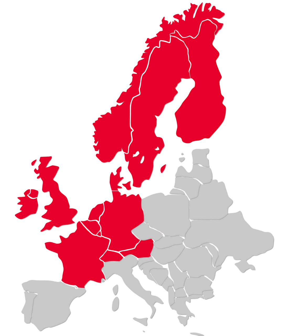 Carte Europe Novotek