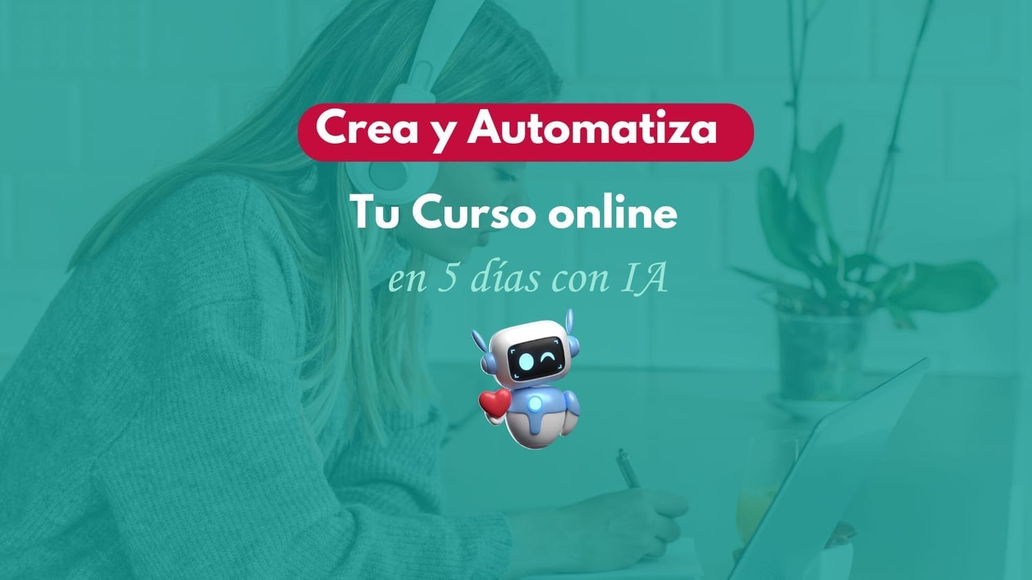 Crea y automatiza tu curso online en 5 días con IA