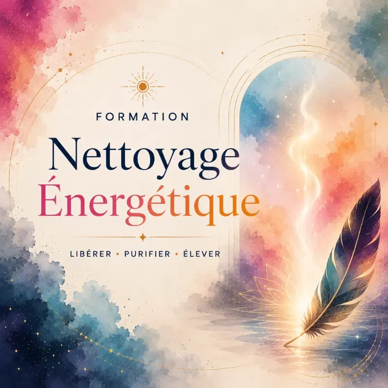 Formation en nettoyage énergétique pour comprendre et libérer les blocages invisibles en autonomie
